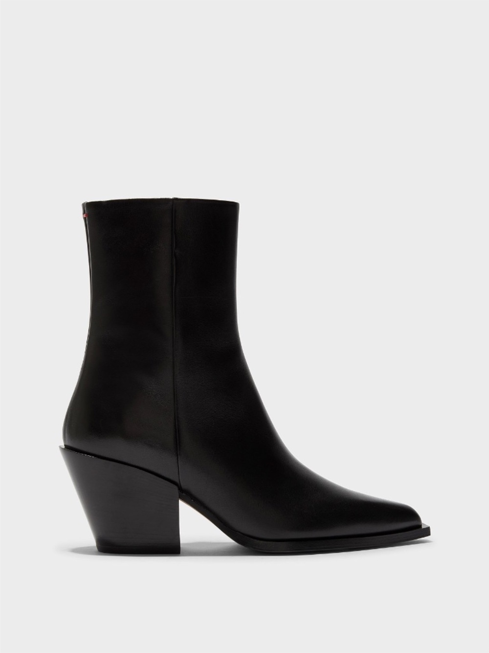 Aeyde's Kara Leather Ankle Boot in Black Size EU 40 US 9.5
